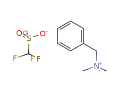 N,N,N--trimethyl--1--phenylmethanaminium trifluoromethanesulfonate