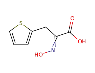 2-(hydroxyimino)-3-(thiophen-2-yl)propanoic acid