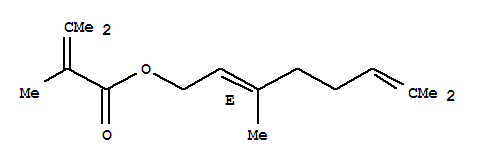 3,7-dimethyl-2,6-octadienyl 2,3-dimethylcrotonate
