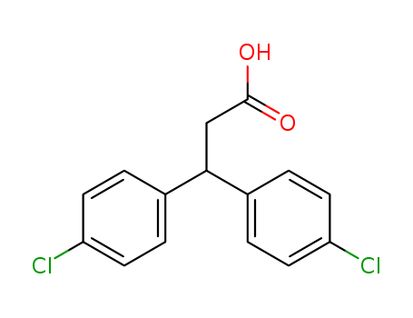 3,3-bis(p-chlorophenyl)propionic acid