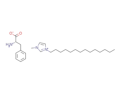 1-tetradecyl-3-methylimidazolium L-2-aminohydrocinnamic acid salt