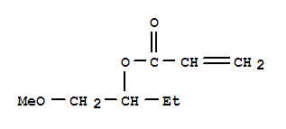 1-(methoxymethyl)propyl acrylate