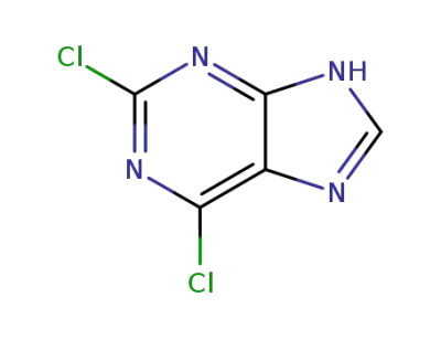 2,6 dichloropurine