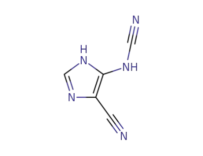 4-cyano-5-(cyanoamino)imidazole