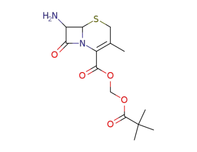 7-amino-3-methyl-8-oxo-2-pivaloyloxymethoxycarbonyl-5-thia-1-aza-bicyclo-[4.2.0]oct-2-ene