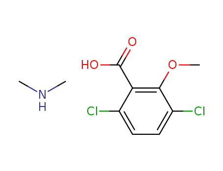 3,6-dichloro-o-anisic acid, compound with dimethylamine (1:1)