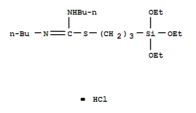 1,3-dibutyl-2-[3-(triethoxysilyl)propyl]isothiouronium chloride
