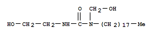 3-(2-hydroxyethyl)-1-(hydroxymethyl)-1-octadecylurea