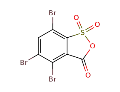 2,3,5-tribromo-6-sulfo-benzoic acid-anhydride