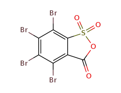 2,3,4,5-tetrabromo-6-sulfo-benzoic acid-anhydride