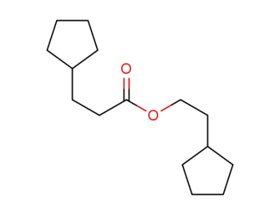 2-cyclopentylethyl 3-cyclopentylpropanoate